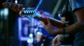 Guitars in live action at a concert (changes focus) HD Footage