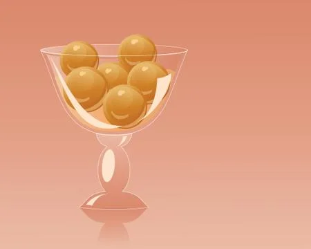 Gulab jamun Stock Illustration
