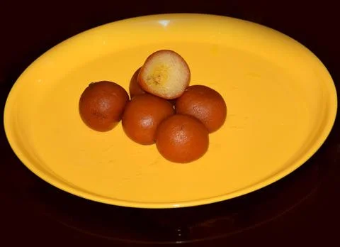 Gulab Jamun 스톡 사진