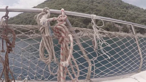 On a Gulet Turkey 4 Stockbeeldmateriaal 82955043