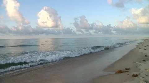Gulf Beach 12 Stock-Footage 11017667