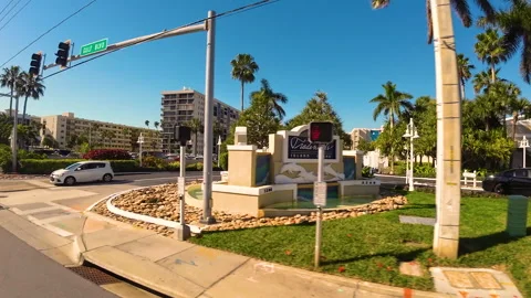 Gulf Blvd St Pete Beach Florida on 04/21/24 스톡 동영상 276376283