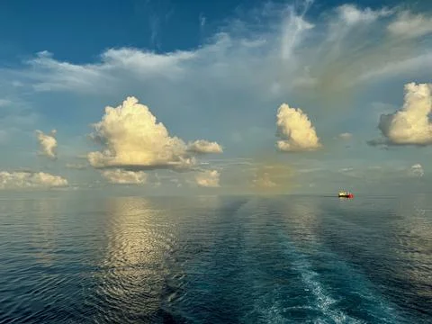 Gulf of Mexico Clouds 2 Stock Photos