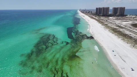 Gulf of Mexico Flyover Stock Footage 285746358