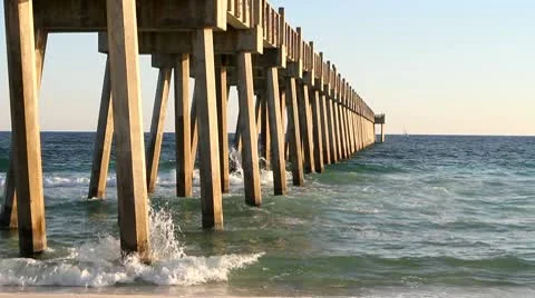 Gulf Of Mexico Pier Видео 10572306