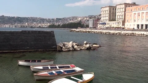 Gulf of Naples Stock Footage