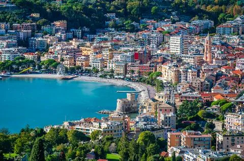 The Gulf of Rapallo Stock Photos