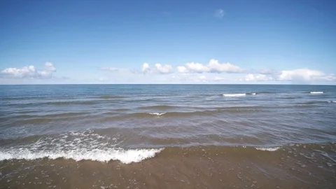 Gulf of Riga, Baltic sea.	 Stock Footage 92621089