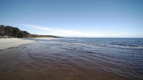 Gulf of Riga, Baltic sea. Stock-Footage 92621945