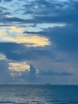 Gulf Storm Clouds Stock Photos