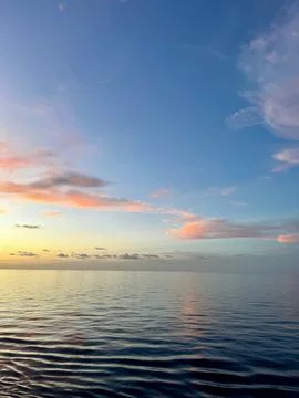 Gulf sunset 2 Stock Photos