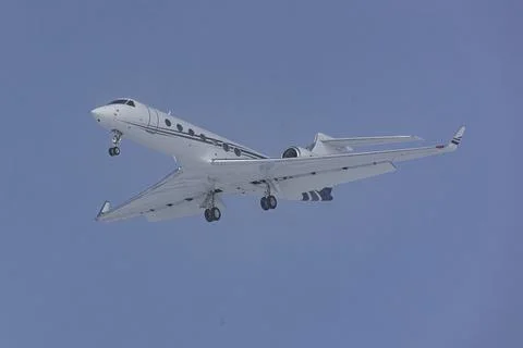 Gulfstream 650er Stock Photos
