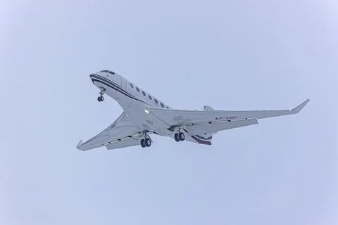 Gulfstream 650er Stock Photos