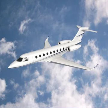 Gulfstream G280 business jet 3D Model