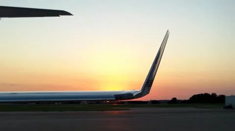Gulfstream wing tip 스톡 동영상 13204442