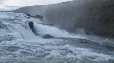 Gullfoss Stock Footage 45417897