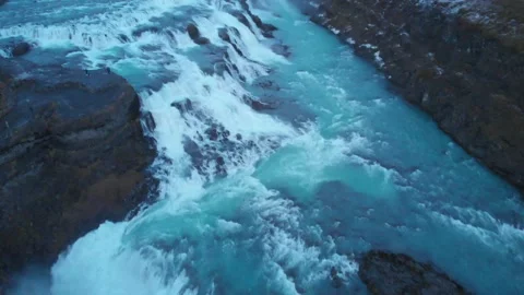 Gullfoss in Iceland Stock Footage 235911351