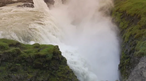 Gullfoss waterfall Vidéo 41455891