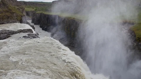 Gullfoss waterfall, Iceland. Stock-Footage 111598452