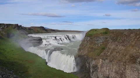 Gullfoss waterfall, Iceland. Stock-Footage 111599046