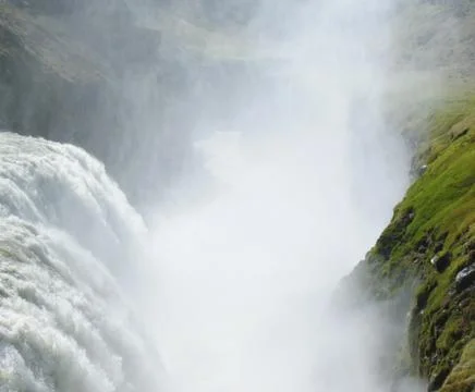 Gullfoss waterfall Stock Photos