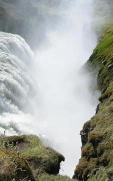 Gullfoss waterfall Stock Photos