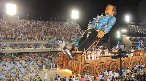 Gulliver Float Carnival Stock Footage 61710682