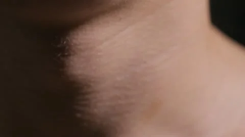 Gulp close up Stock Footage 12097675