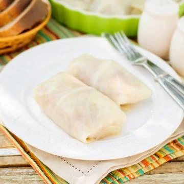 Gulubtsy, Cabbage Rolls Stock Photos