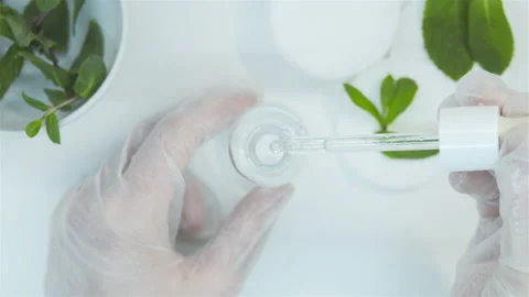 Guluronic acid.  Stock Footage 238854298