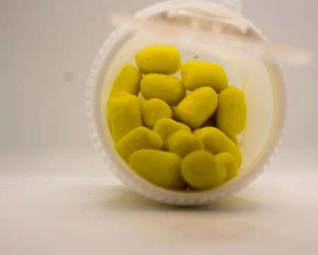 Gum in container Stock Photos