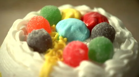 Gum Drop Cake 스톡 동영상 376484