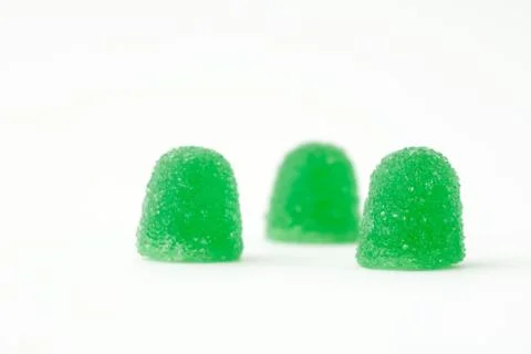 Gum drops, close-up Stock Photos