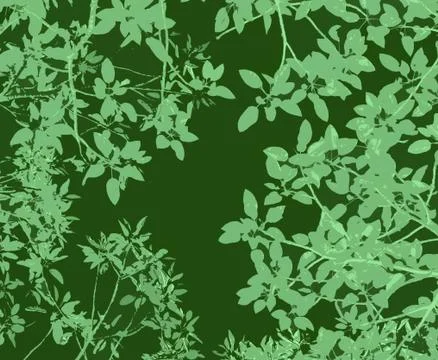 Gum leaves backdrop Stock Illustration