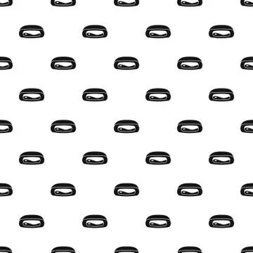 Gum pillow pattern seamless vector Stock Illustration