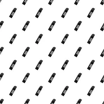 Gum sticks pattern seamless Illustrazione stock