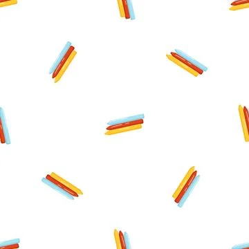 Gum sticks pattern seamless vector Stock Illustration