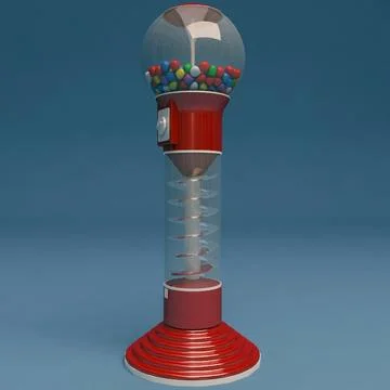 Gumball Machine 3D Model