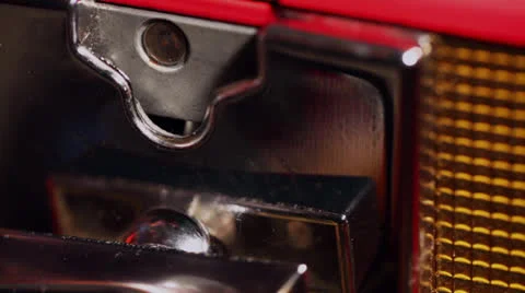 Gumball Machine ECU 30p Stock Footage 25614725