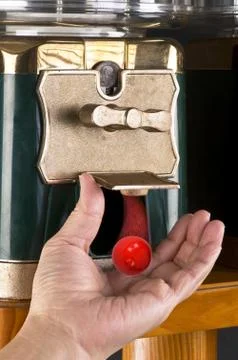 Gumball Machine. Foto stock