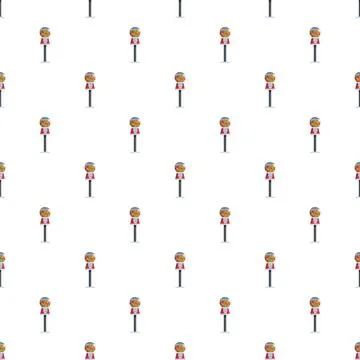 Gumball vending machine seamless pattern with colorful candies 스톡 일러스트