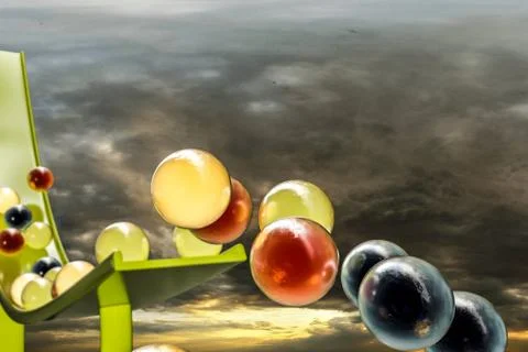 Gumballs Stock Illustration