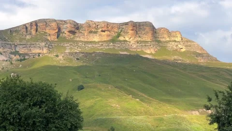 Gumbashi Pass, the highest mountain pass in Russia. Stock Footage 268336549