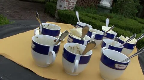 Gumbo cups Video stock 10911286