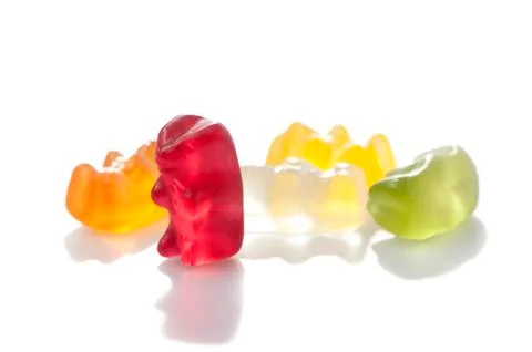 Gummy bears candy Foto stock