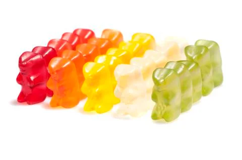Gummy bears candy Foto stock