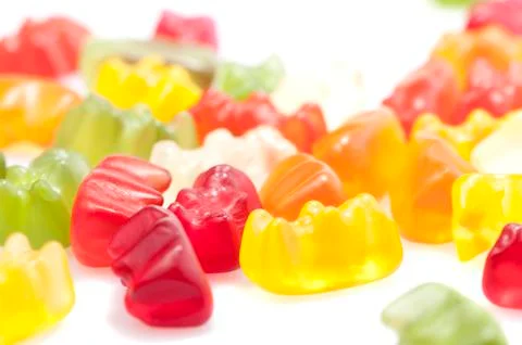 Gummy bears candy Foto stock