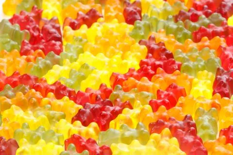 Gummy bears Stock-Fotos