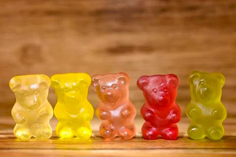 Gummy bears Stock Photos