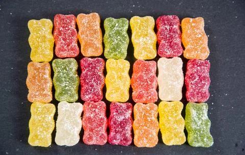 Gummy bears Stock Photos